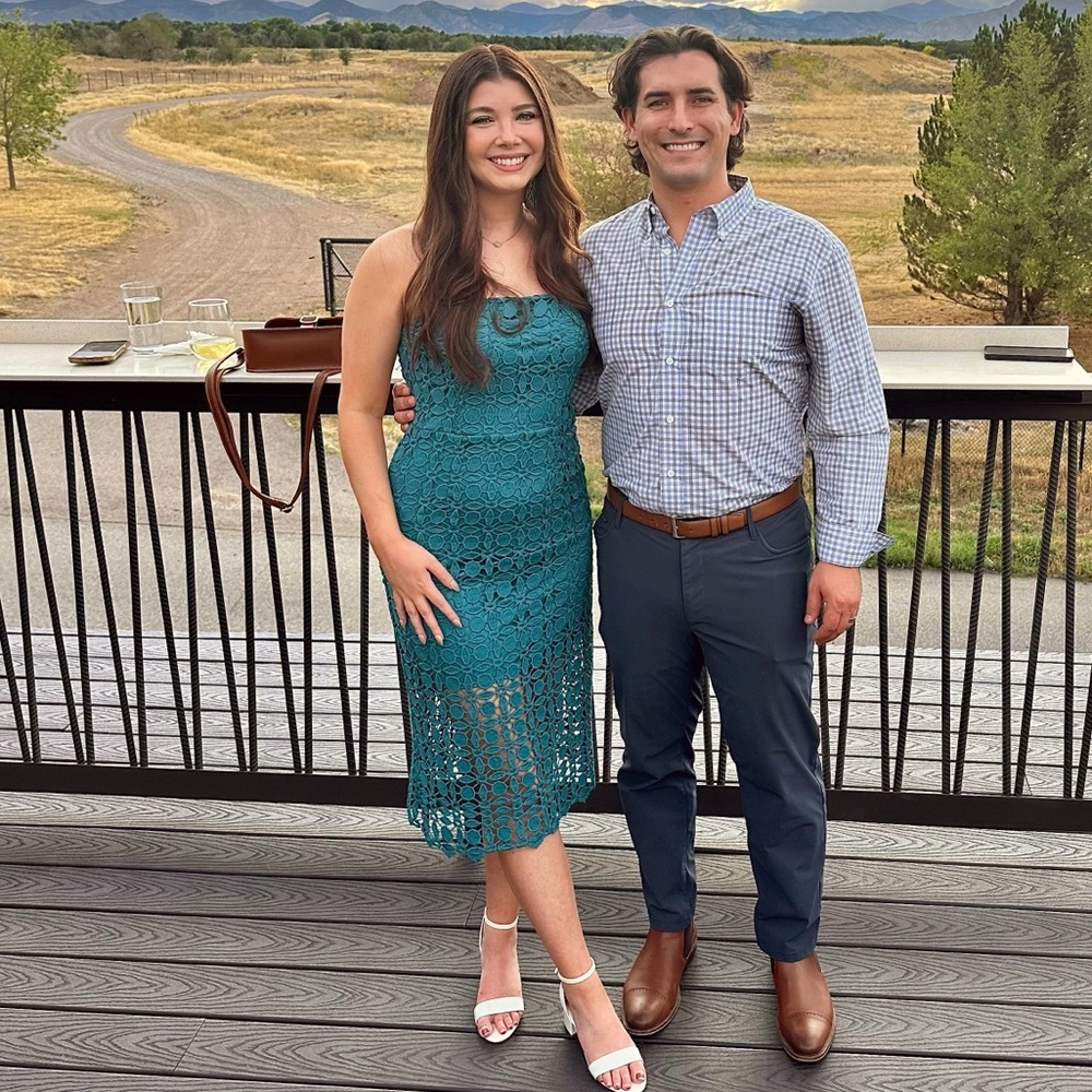 Petal & Pup CANDICE STRAPLESS LACE MIDI DRESS - TEAL